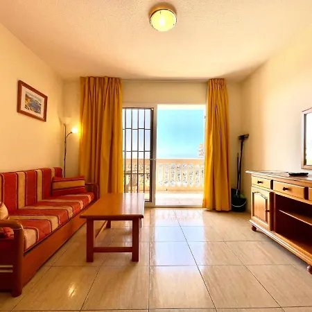 Sea View Studio, With Piscina And Wifi,100M From The Ocean,Tenerife South *