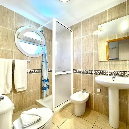 Sea View Studio, With Piscina And Wifi,100M From The Ocean,Tenerife South Apartment *