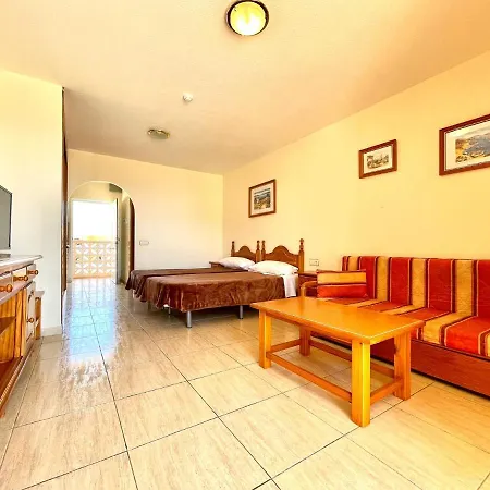 Sea View Studio, With Piscina And Wifi,100M From The Ocean,Tenerife South Lejlighed