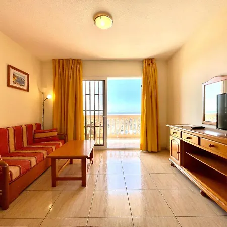 Apartment Sea View Studio, With Piscina And Wifi,100M From The Ocean,Tenerife South Costa Del Silencio