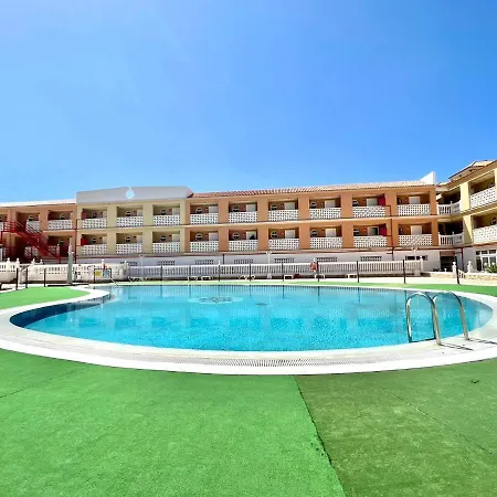 Sea View Studio, With Piscina And Wifi,100M From The Ocean,Tenerife South Lejlighed