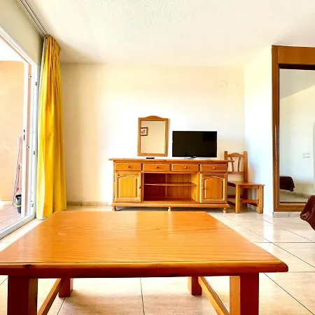 Apartment Sea View Studio, With Piscina And Wifi,100M From The Ocean,Tenerife South