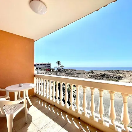 Sea View Studio, With Piscina And Wifi,100M From The Ocean,Tenerife South Apartment