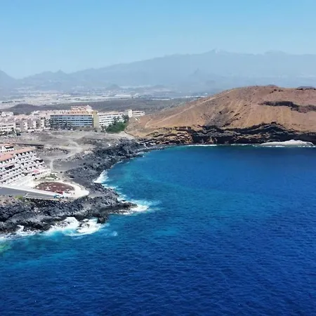 Apartment Sea View Studio, With Piscina And Wifi,100M From The Ocean,Tenerife South Costa Del Silencio